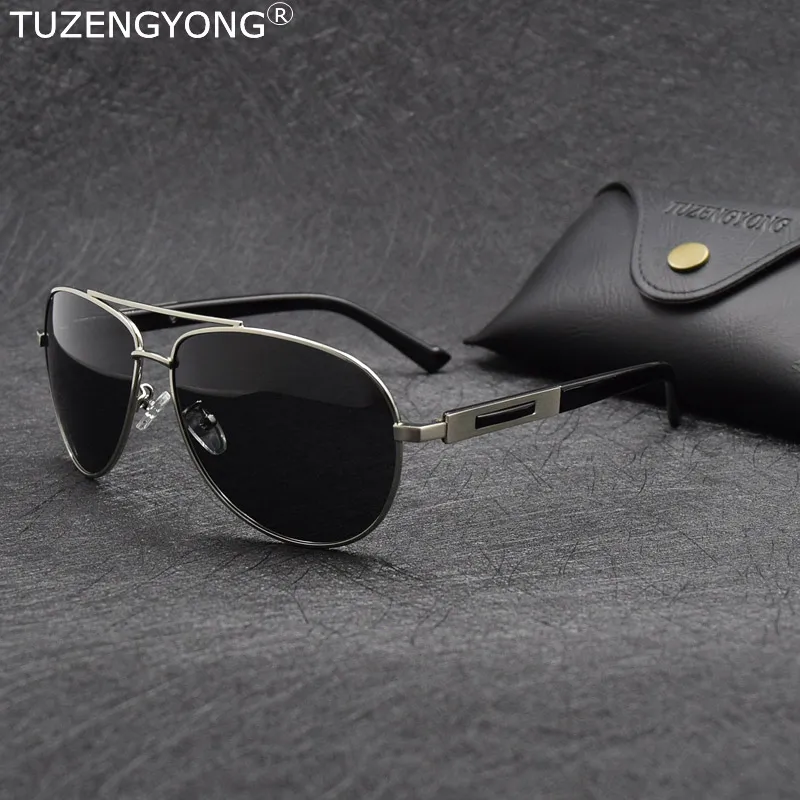 Мужские Солнцезащитные очки-авиаторы брендовые дизайнерские классические