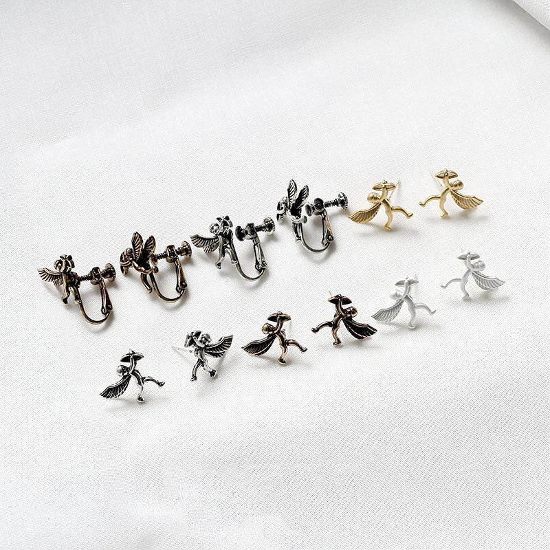 Модные Винтажные серьги с маленьким углом женские золотого цвета 2020 новые летние