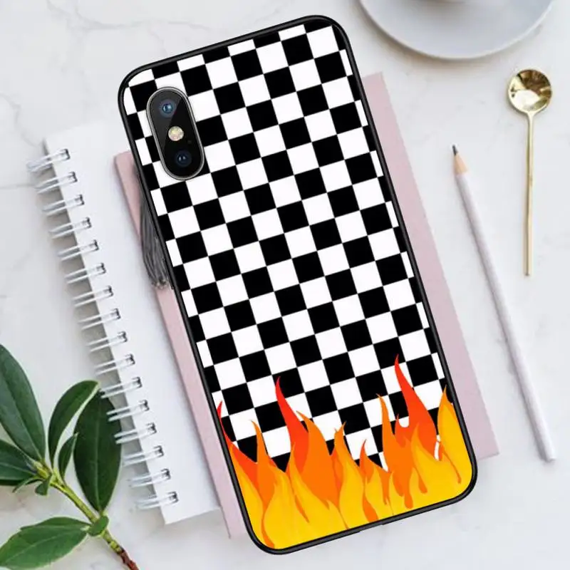 

Colorful Fashion flame Phone Case for iPhone 11 12 pro XS MAX 8 7 6 6S Plus X 5S SE 2020 XR Luxury brand shell funda coque