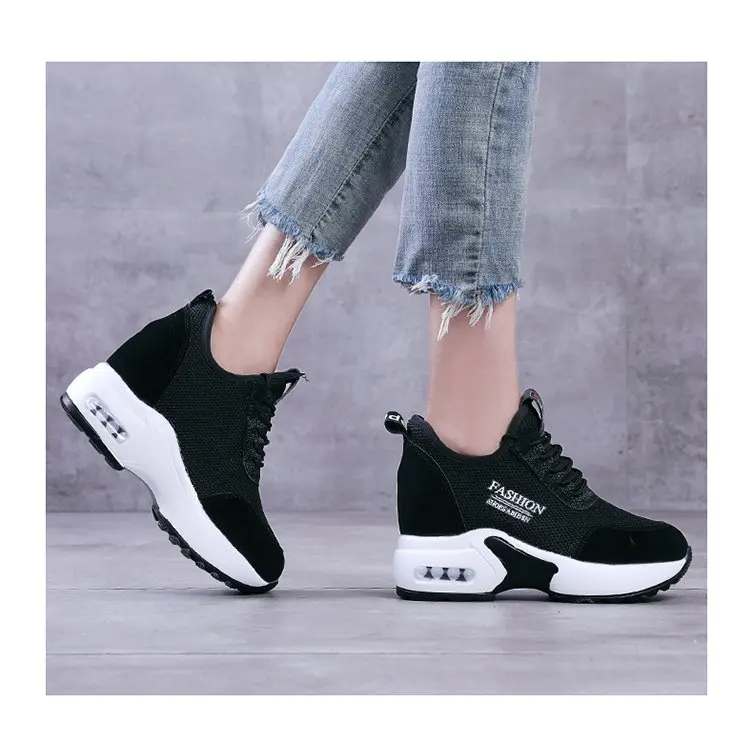 Кроссовки AGUTZM женские сетчатые дышащие на шнуровке Вулканизированная подошва