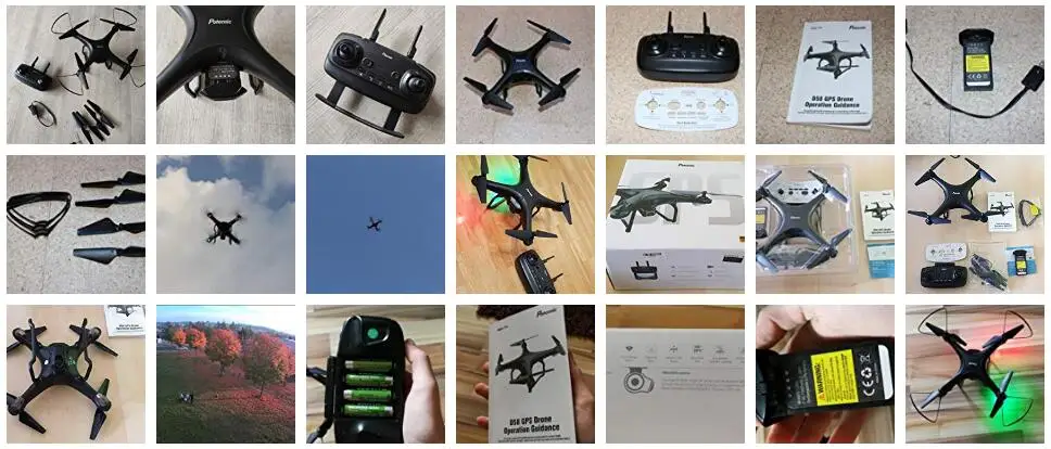 Potensic D58 обновленный gps-дрон с камерой 1080P 5G WiFi FPV передача RC Квадрокоптер 18 минут максимальное время полета
