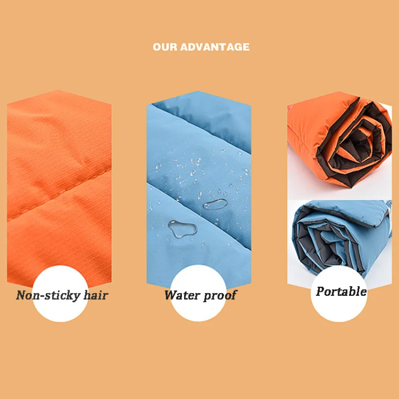 Большая кровать для собак коврик домашних животных уличный автомобильный