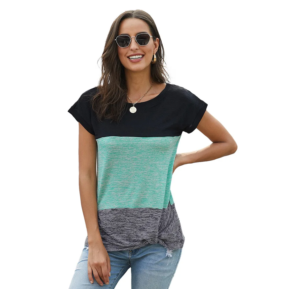 2020 Одежда для беременных пуловер с коротким рукавом свободный Стандартный Топ