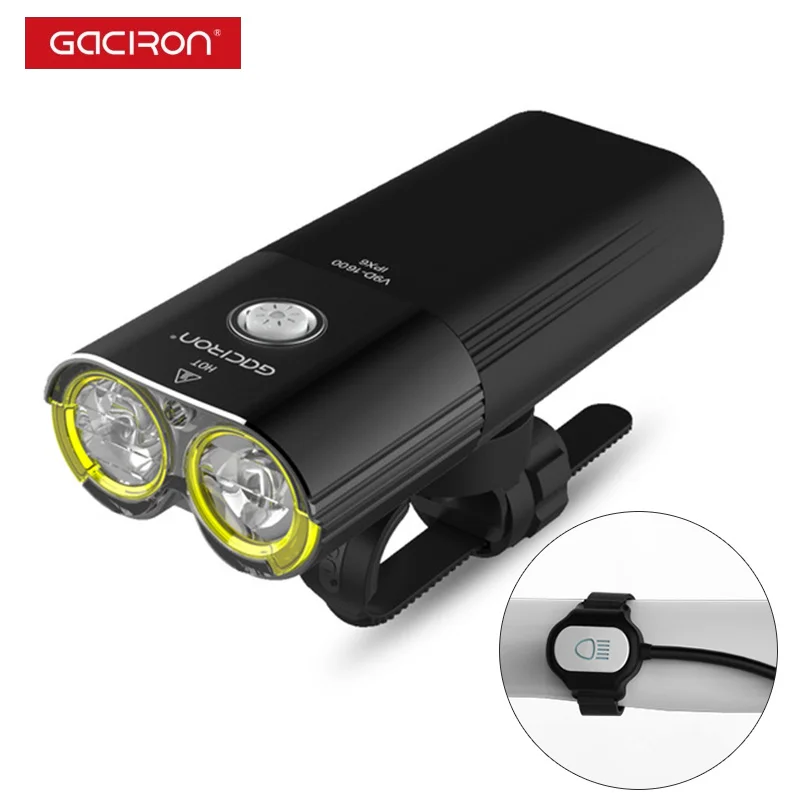 Велосипедная фара Gaciron Pro V9CP V9FP V9S V9D переднее светодиодное освещение широкий