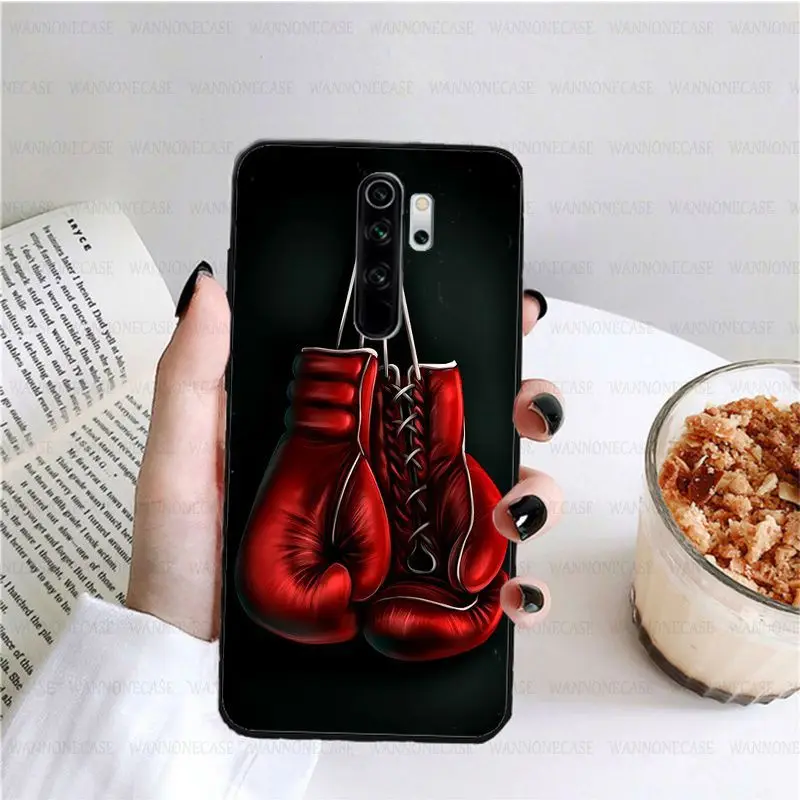 Colorful Cute Phone Accessories Case For Redmi 7 Note8pro note7 4A 4X 5A S2 6A Note8 Cellphones Boxing Gloves | Мобильные телефоны