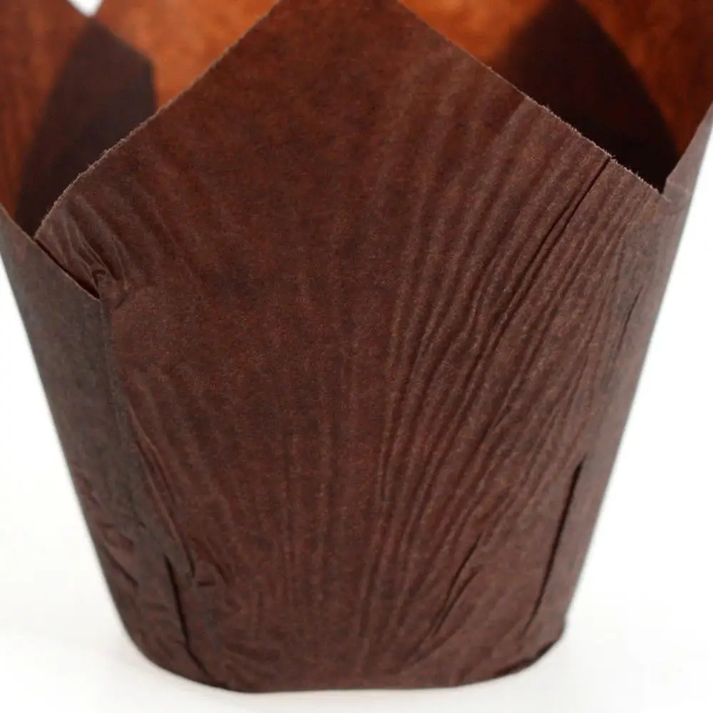 200 шт./лот профессиональный тюльпан большой Маффин бумага кекс торт чехлы