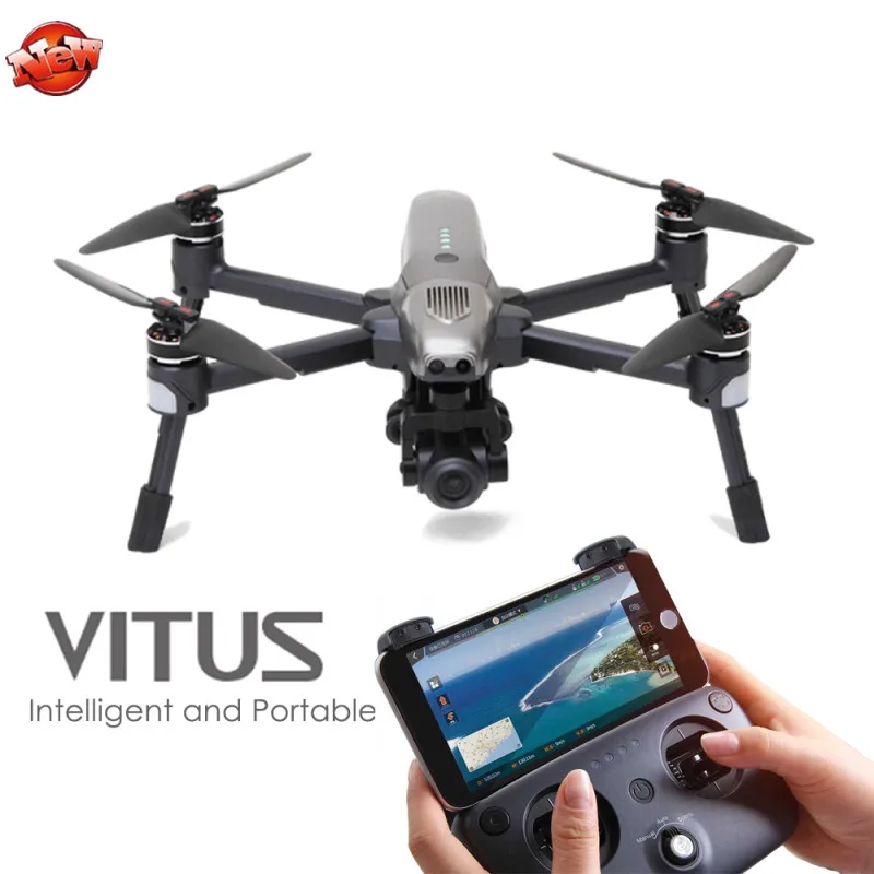 Профессиональный Wi-Fi FPV RC Drone Vitus 320 3-осевой шарнирный 4K UHD камера инфракрасный