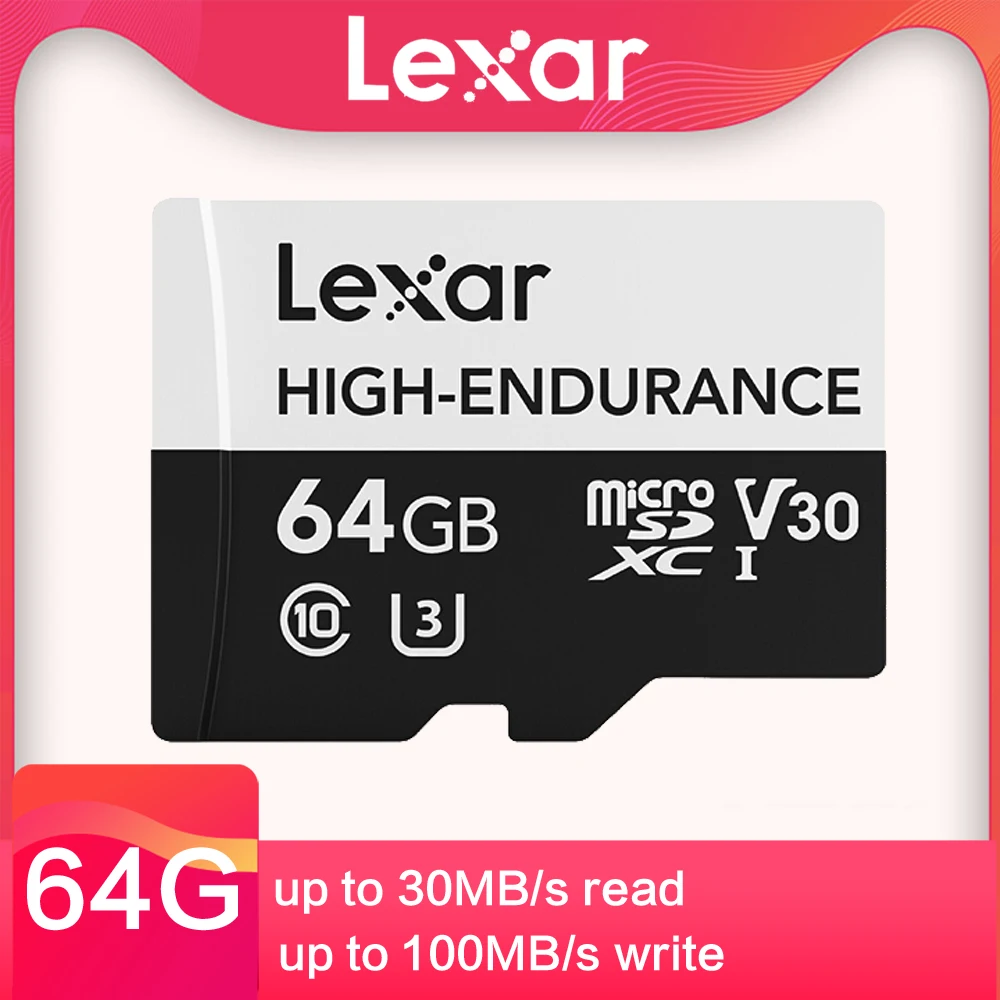 Карта памяти Lexar microSDXC U3 32/128/64 ГБ класс 10|Карты памяти| |