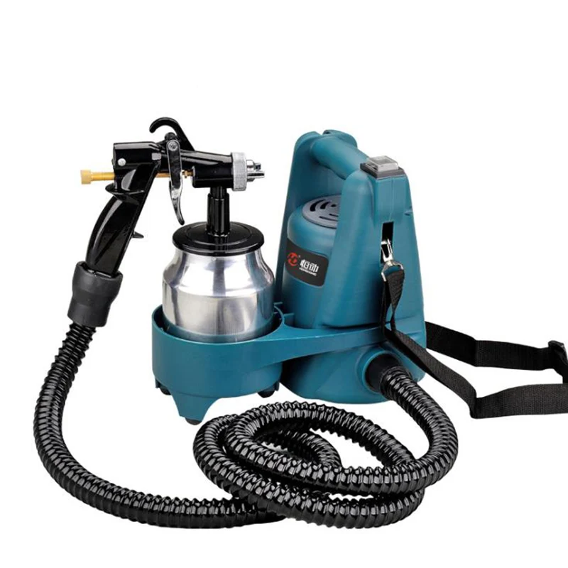 Электрический пистолет-распылитель краски 220 В 800 Вт для латекса 1 0 мм ручной от