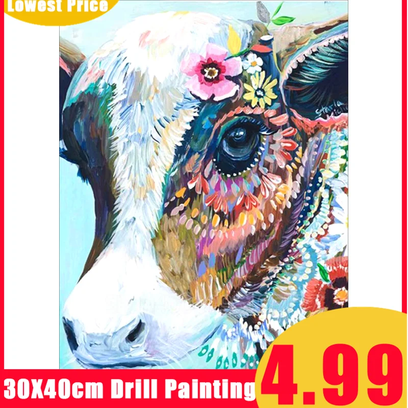 5D алмазная живопись своими руками полностью квадратная/круглая дрель цветные