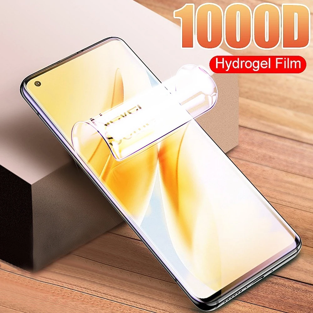 Мягкая Гидрогелевая пленка для oneplus 8 7 7t pro защитная экрана телефона Z не