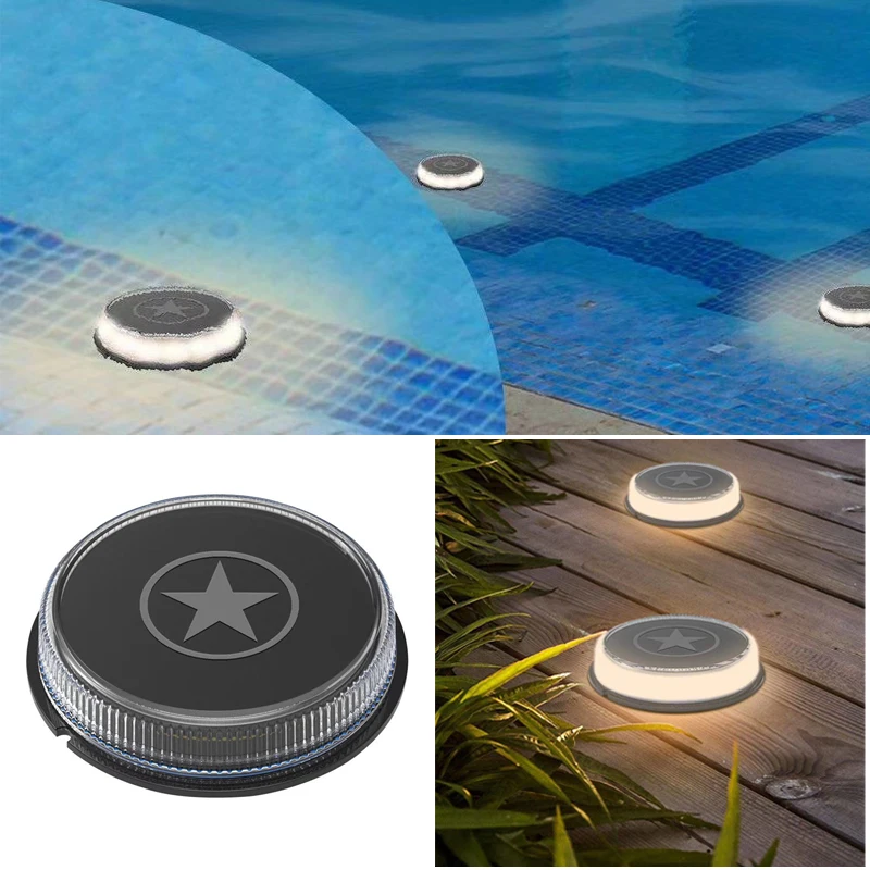 

Водонепроницаемые светодиодные светильники на солнечной батарее, освещение для сада, наземной дорожки, дорожки, круглой лужайки, напольног...