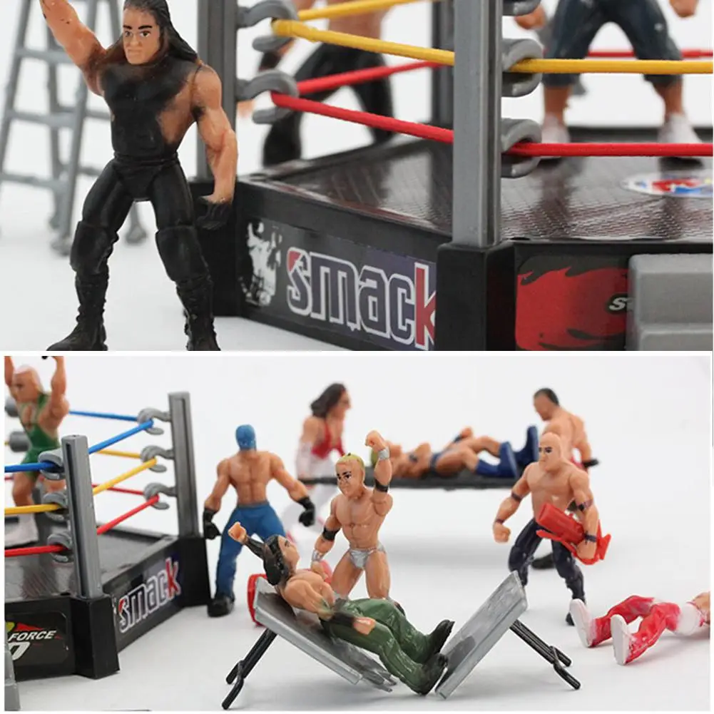 Набор игрушек воинов для борьбы модель-Гладиатор спортсменов с файтингом и