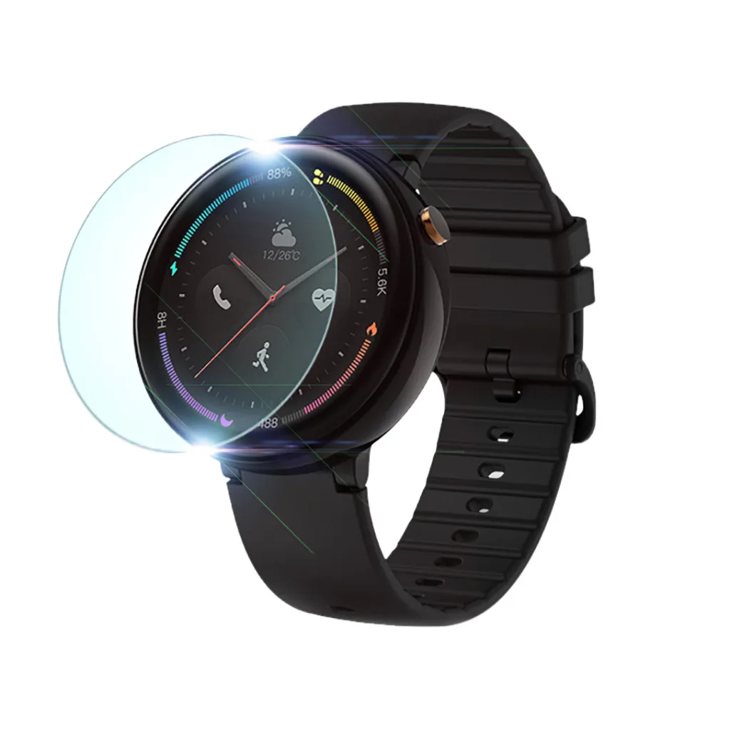 

3Pack Explosion-proof TPU Screen Protector Film For Amazfit Smart Watch 2 A1807 Quick Release SmartWatch Support Accessories