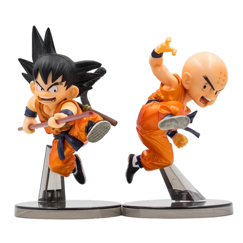 anime dragon ball z figure son goku kuririn figures monkey king action figurine model collection dbz cartoon kawaii kid toy gift free global shipping
