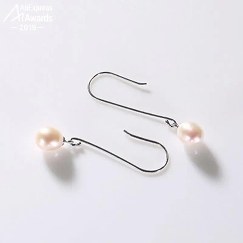 Oh My God WOW супер красивый пресноводный жемчуг S925 стерлингового серебра упрощенные