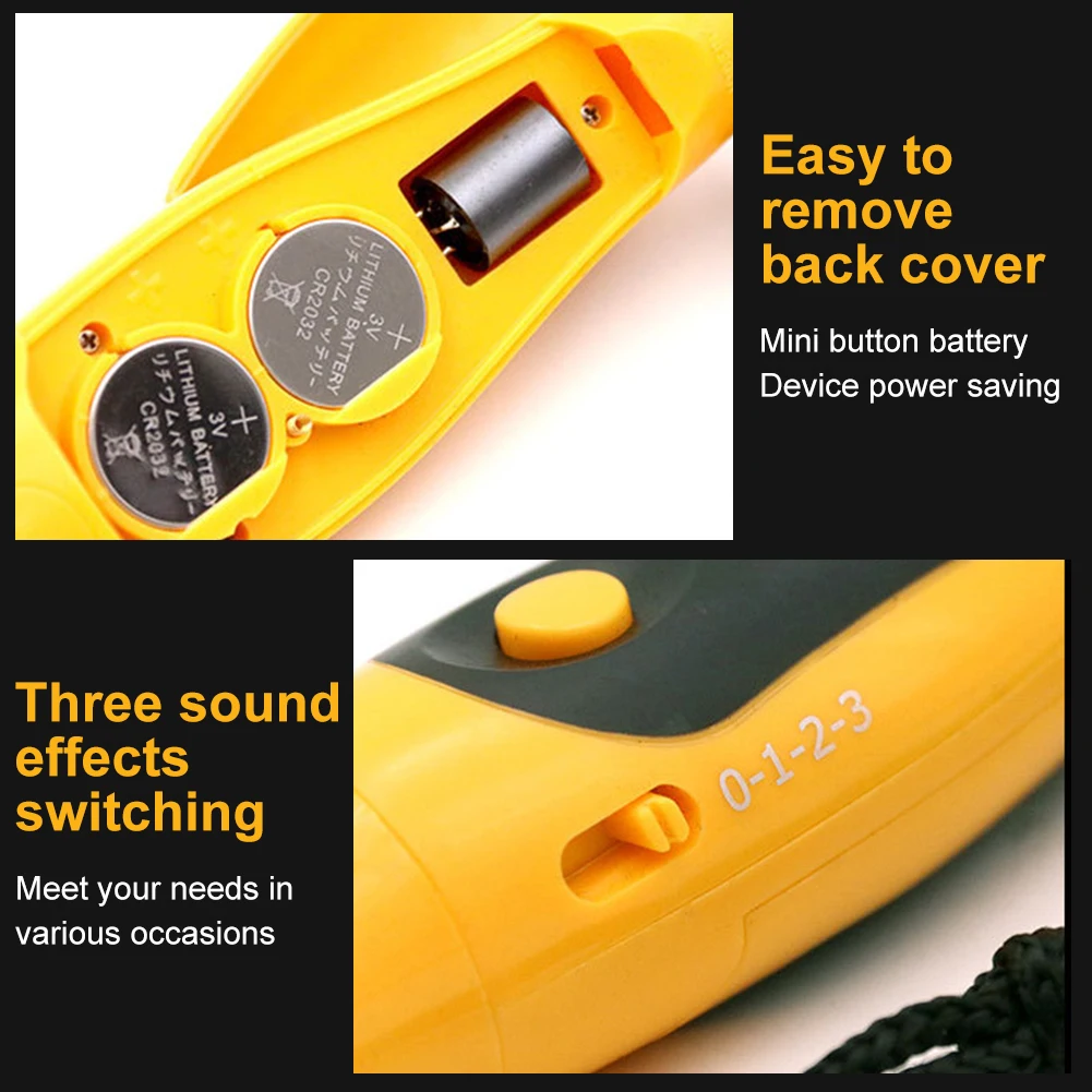 

Electronic Electric Whistle Referee Tones Electronic Whistle Outdoor Survival Football Basketball Game Cheerleading Whistle
