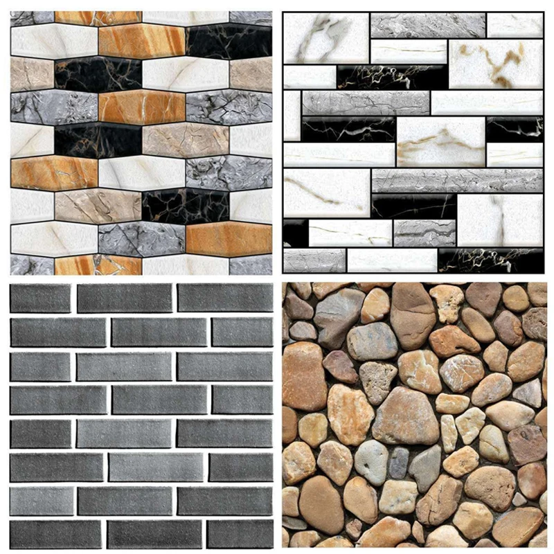 Мягкие 3D-панели из пеноматериала настенные Стикеры с клейкие плитки