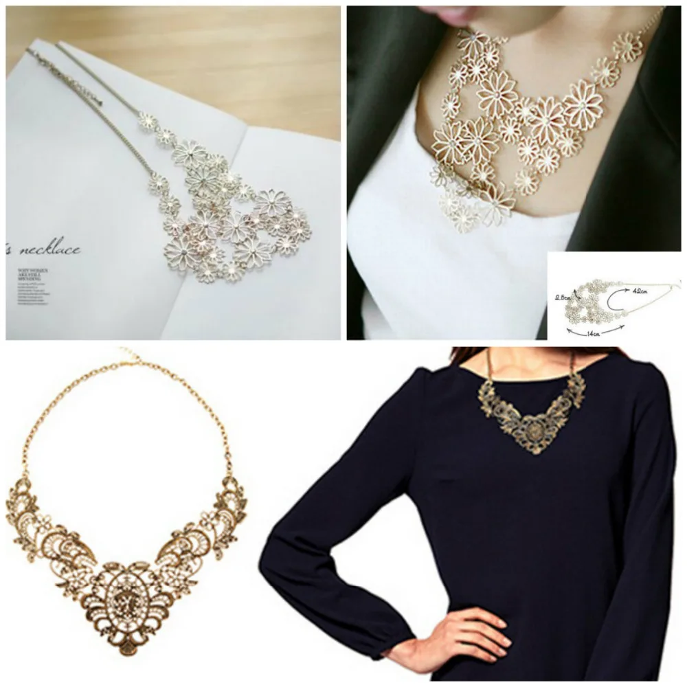 Лидер продаж винтажные бронзовые Многослойные подвески в западном стиле Стразы