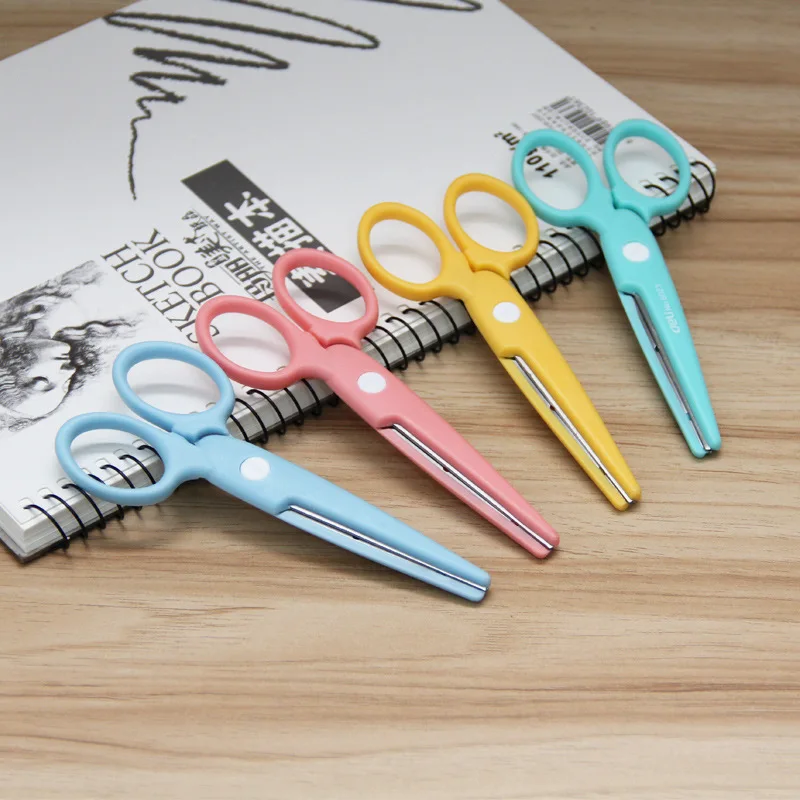 Deli детские безопасные ножницы офисные школьные DIY ученические художественные