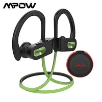 mpow flame bluetooth earphones waterproof hifi stereo sport headphone wireless earbuds with microphoneeva case for iphone x87