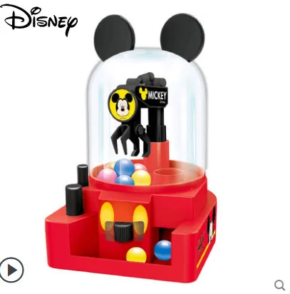 

Disney Children's Mini Candy Machine Ice and Snow Version of The Board Game Female Paper Claw Machine Play House Toy