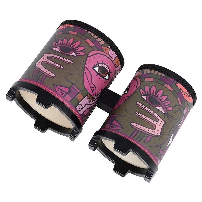 Детские ударные барабаны 2 в 1 бонго Конго с барабанами клещи маленькая игрушка