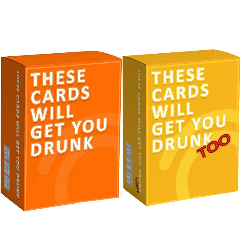 

These Cards Will Get You Drunk Booze, Board Games, Cards