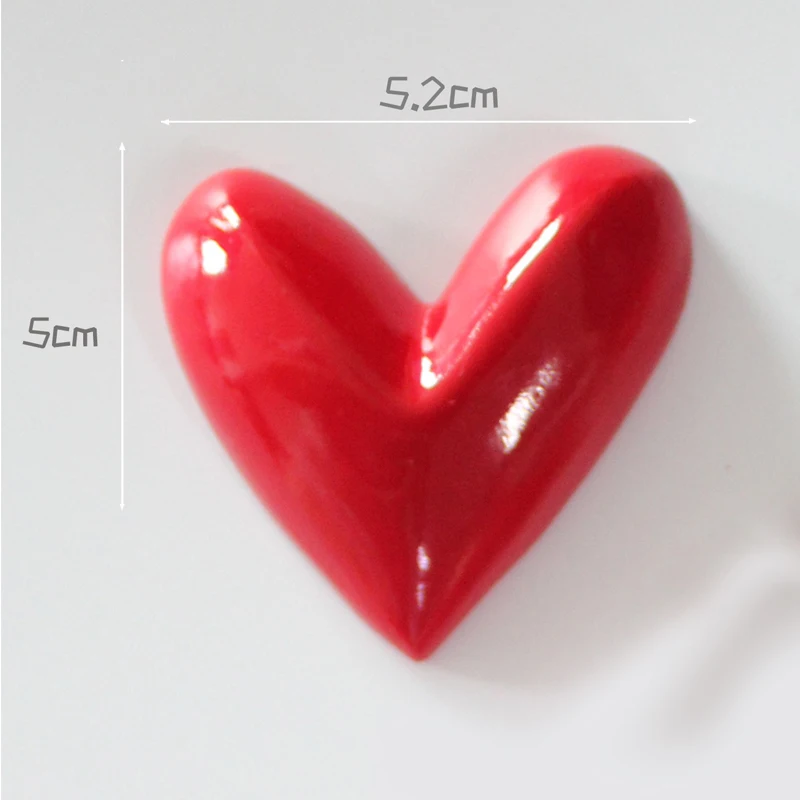 

1 PCS Creative Refrigerator Magnetic Sticker Paste 3D Three-Dimensional Love Wedding Fridge Magnets Home Decoration Gift