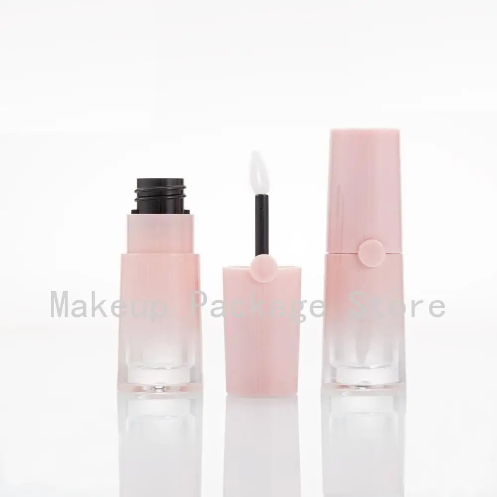 

10/30/50pcs Empty Pink Lip Gloss Bottle Makeup DIY Lip Glaze Tube Cosmetics Refillable Container Shell Packaging Homemade