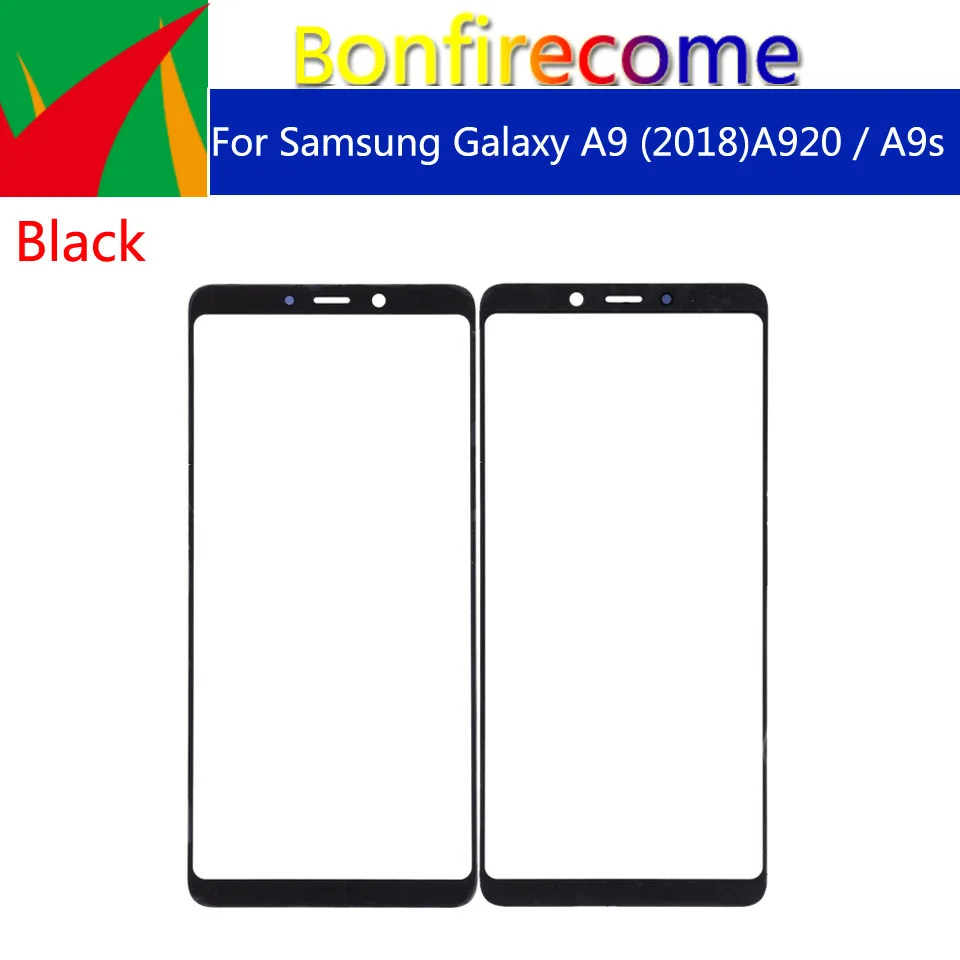 

10pcs\lot For Galaxy A9 (2018) A920 SM-A920F A9s A9200 SM-A9200 Front Outer Glass Touch Screen Lens Replacement 6.3 inch