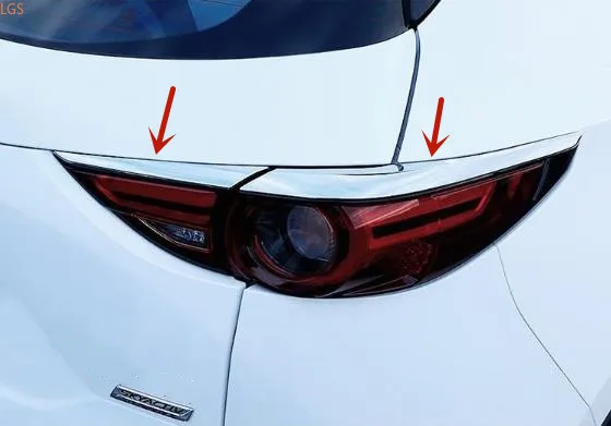 

For Mazda CX-5 2017-2020 High-quality ABS Chrome Taillight eyebrow Decorative strip Anti-scratch protection Car styling
