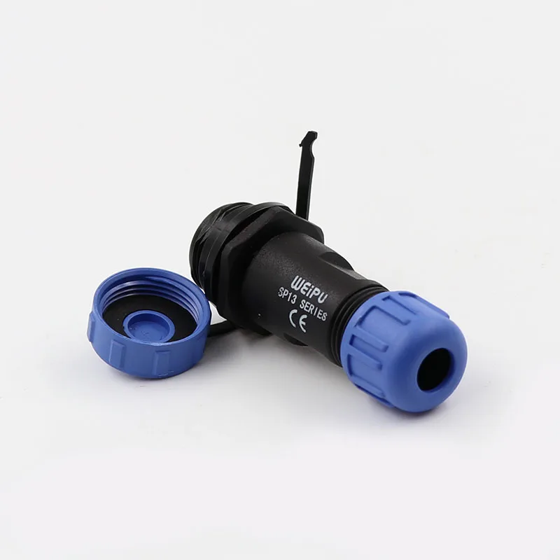 WEIPU SP13 многожильный 2 3 4 5 7 9 Pin IP68 Водонепроницаемый авиационный кабель