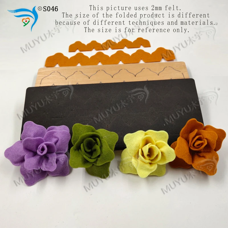 FLOWER S046/штанцевый нож новая деревянная форма Трафаретный вырубной штамп для