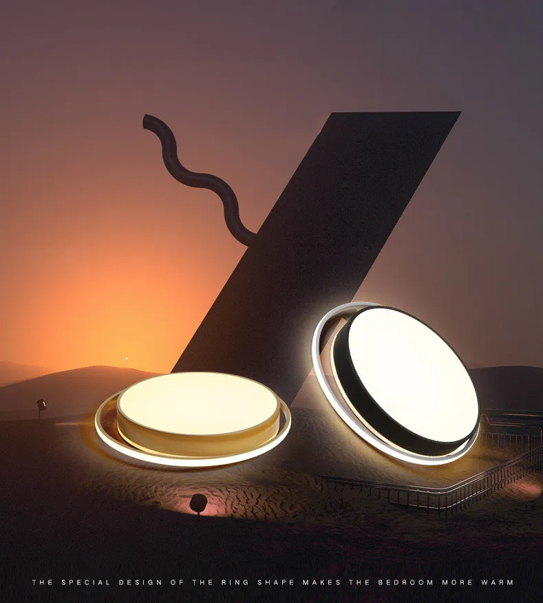 Оригинальный креативный потолочный светильник для спальни теплый романтический