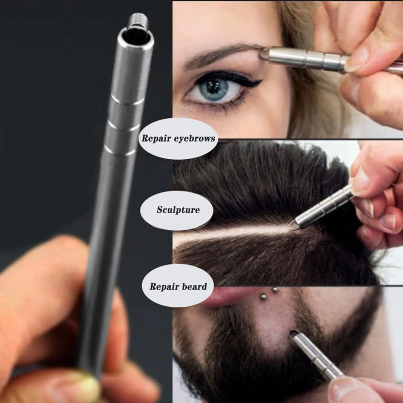 Волшебные гравировальные ножницы для бороды ручка вырезания бровей татуировки