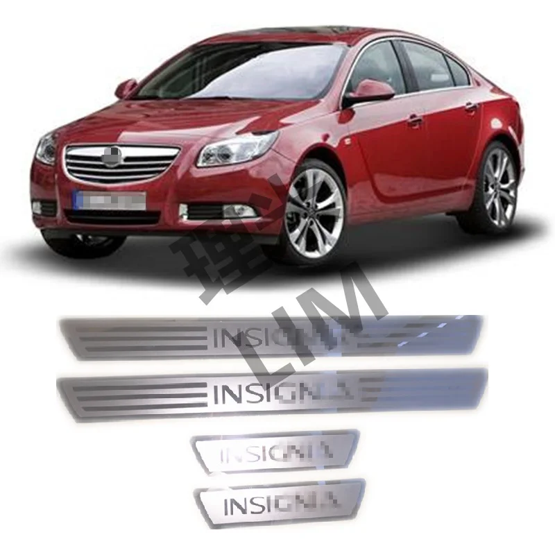 Подходит для OPEL Vauxhall Insignia A MKI G09 пластина из нержавеющей стали Накладка на порог