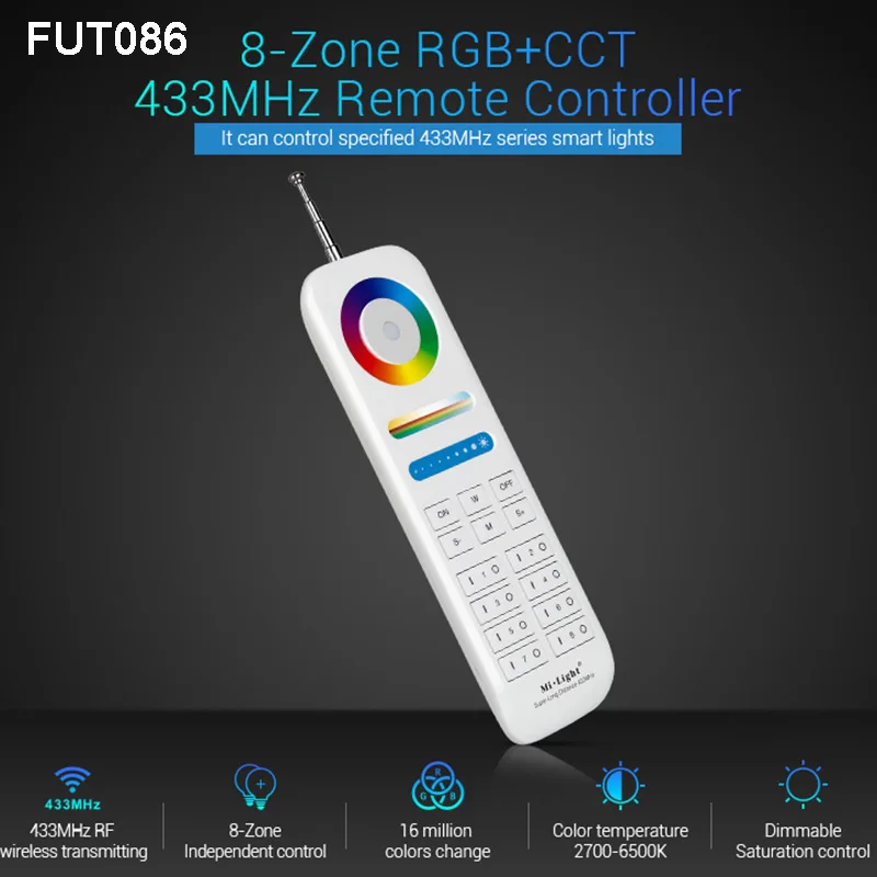 UW03 Miboxer 9 Вт светодиодный подводный светильник RGB + CCT подводная лампа FUT086 8-Zone