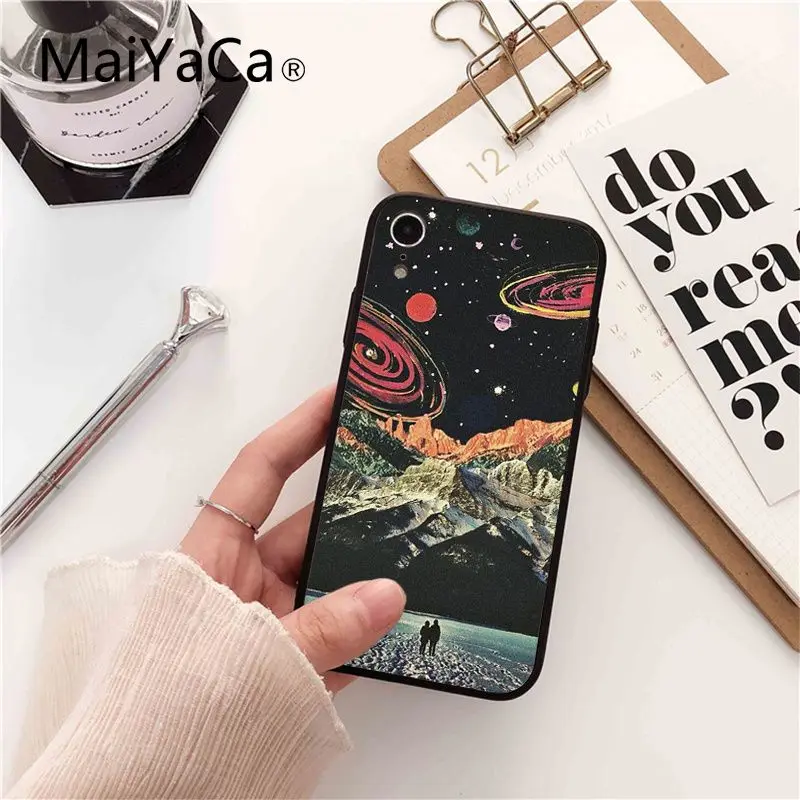 A14 Maiyaca Elon Musk Alien Мягкий силиконовый чехол из ТПУ чехол для iPhone 8 7 6 6S Plus X XS MAX 5 5S SE XR 10 Чехлы Fundas Capa - Цвет: A14