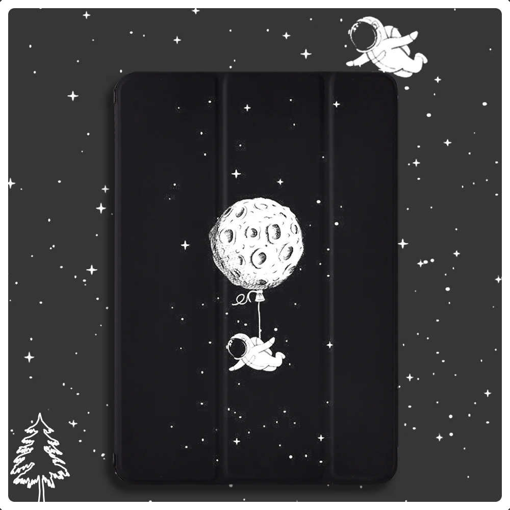 

Cute Astronaut Space For iPad 8th 7th Generation Case Silicone Soft For Ipad Pro 11 Case 2020 Ipad Mini 5 4 3 Air 2 Tablet Cover
