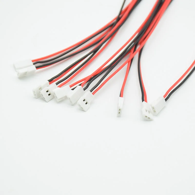 20 шт. 15 см MX 2 0 мм Micro Pitch 2Pin Штекерный разъем с проводными кабелями 150 белый