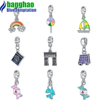 wholesale bijoux charms diy original pendants findings charms for jewelry crafts making alloy bracelet accessories beads c15