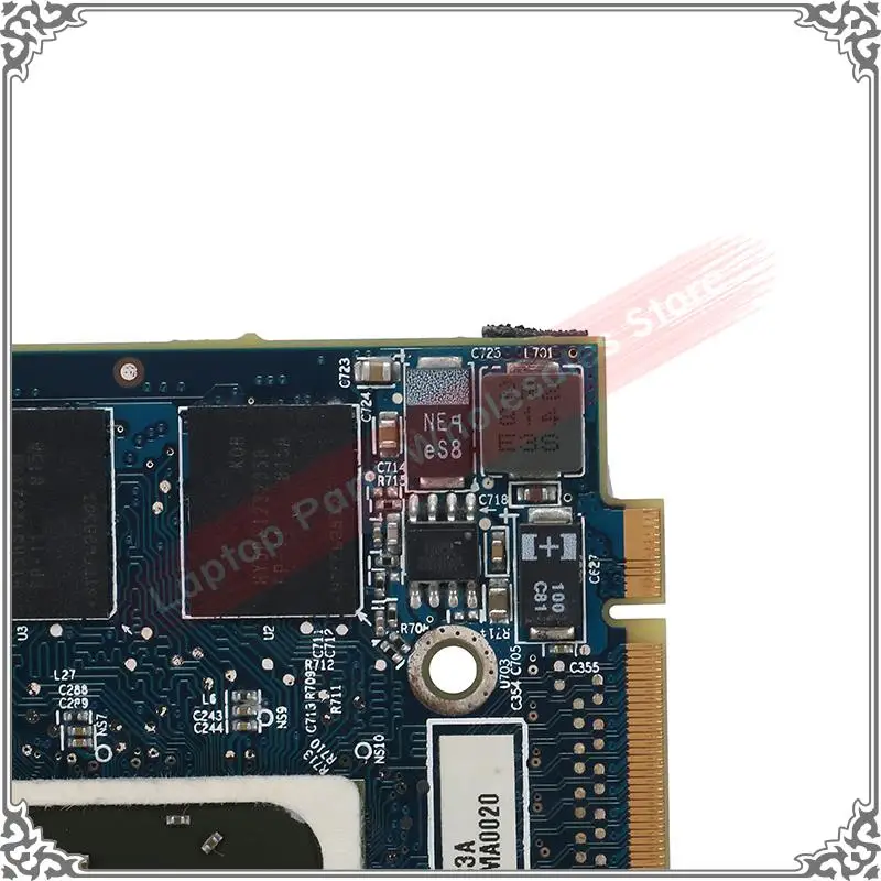 Оригинальная видеокарта HD2400M A1224 HD2400 128MB 109-B22553-11 для Apple Imac 20 1 ''M74-M графическая