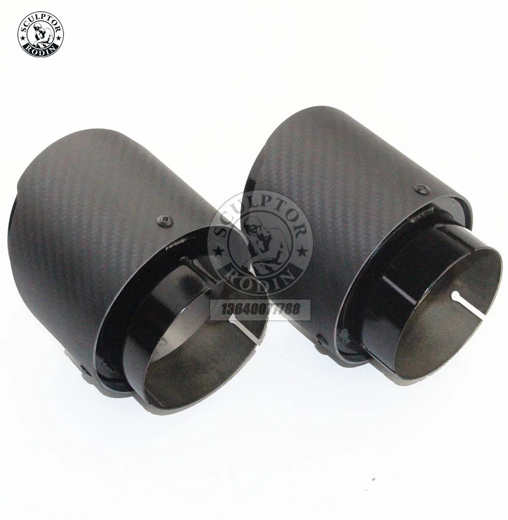 1 Бесплатная доставка глушитель выхлопной трубы для автомобиля углеродное