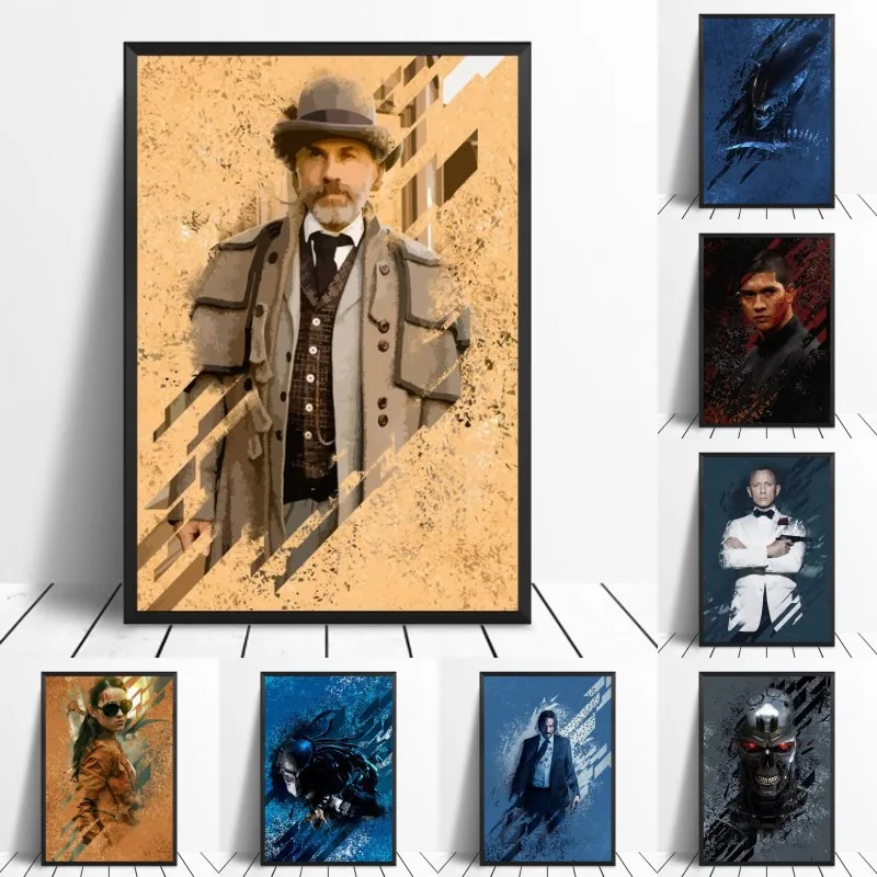 

Captain Jack Sparrow Poster Movie Art Canvas Poster Print Prints Home Wall Decor