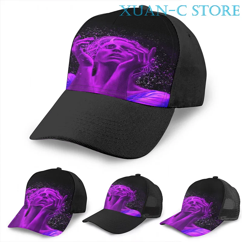 Баскетбольная Кепка OA унисекс черная с принтом | Аксессуары для одежды