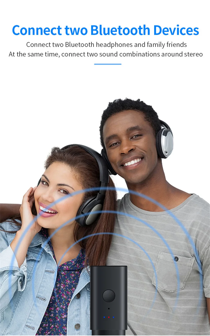 Bluetooth-передатчик для наушников 5 0 + EDR 3 мм AUX-разъем | Электроника