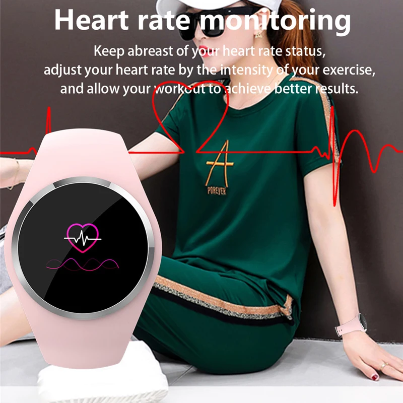 LIGE 2019 новые модные часы Smart Watch Для женщин физиологические напоминание о частоте