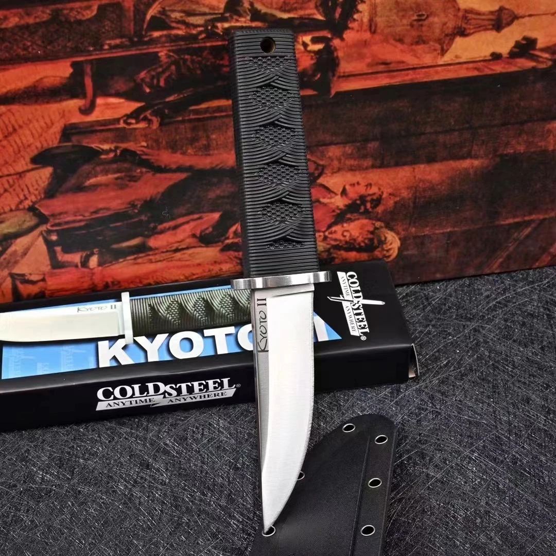 DuoClang Cold Steel 8CR13MOV Camping Knife Nylon fiberglass Handle Fixed Blade Gift Pocket Tool | Инструменты