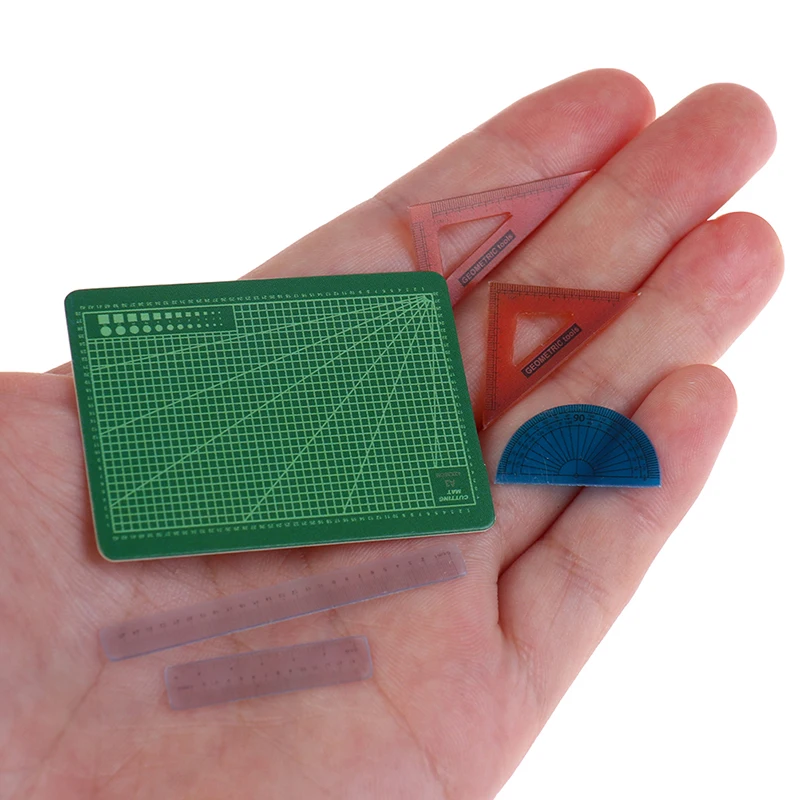 Горячая Распродажа 6 шт./компл. масштаб 1:12 миниатюрный режущий коврик для